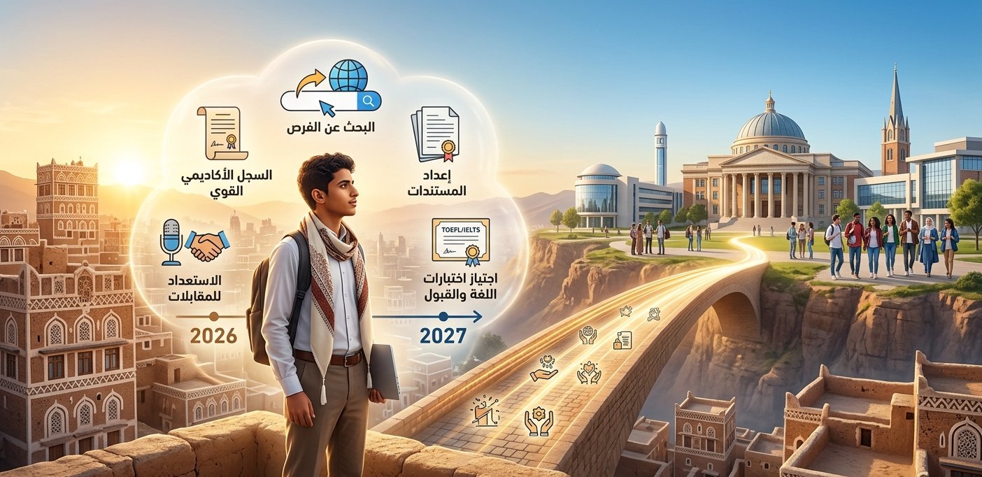 دليل شامل للطلاب اليمنيين: الحصول على منح دراسية لعام 2026-2027