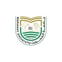 شعار جامعة المحويت - اعتماد أكاديمي
